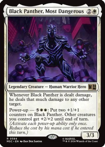 [MSC-0584](R) Black Panther, Most Dangerous