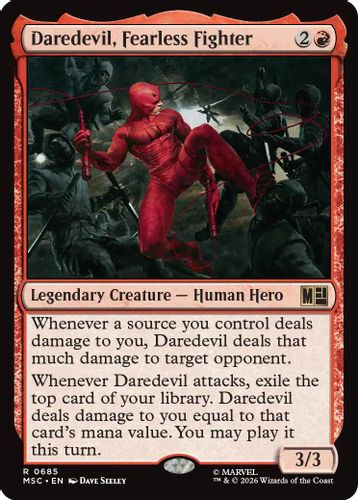 [MSC-0685](R) Daredevil, Fearless Fighter