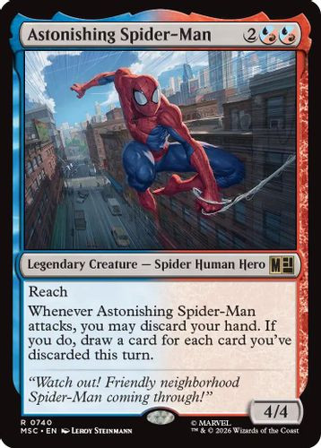 [MSC-0740](R) Astonishing Spider-Man