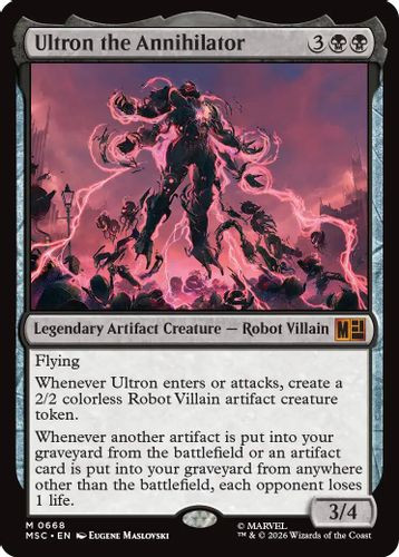 [MSC-0668](M) Ultron the Annihilator