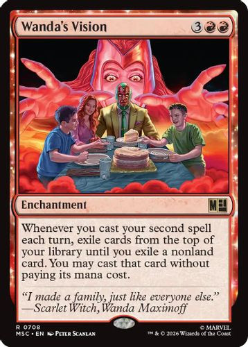 [MSC-0708](R) Wanda's Vision (Foil)