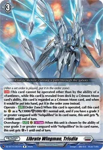 [DZ-BT14/057EN](R) Librate Wingman, Trisdia