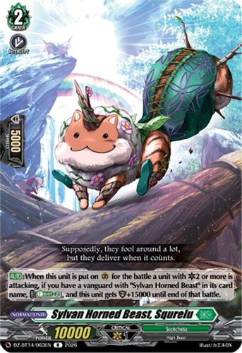 [DZ-BT14/063EN](R) Sylvan Horned Beast, Squrelu