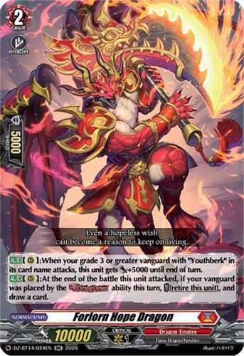 [DZ-BT14/024EN](RR) Forlorn Hope Dragon