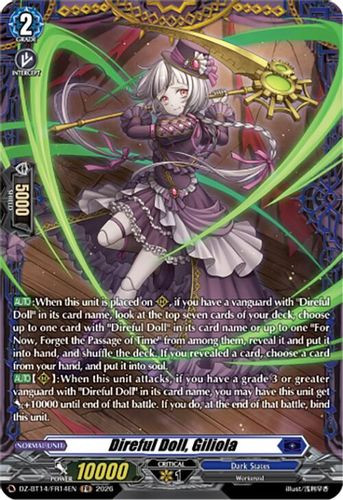 [DZ-BT14/FR14EN](FR) Direful Doll, Giliola (FR)