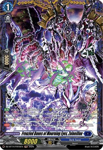 [DZ-BT14/FR15EN](FR) Frenzied Bones of Mourning Eyes, Zolneillon (FR)