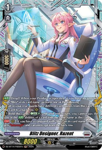 [DZ-BT14/FR22EN](FR) Blitz Designer, Razent (FR)