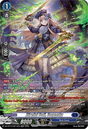 [DZ-BT14/SR14EN](SR) Direful Doll, Concetta (SR)