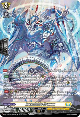 [DZ-BT14/SR29EN](SR) Inexpiable Dragon (SR)