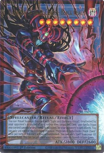 [CORI-EN027] Magician of Dark Chaos - Black Chaos {Extended Art} (Starlight Rare)<1st>