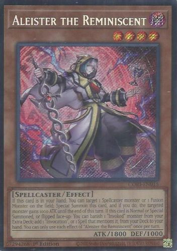 [CORI-EN015] Aleister the Reminiscent (Secret Rare)<1st>