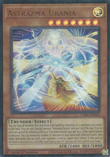 [CORI-EN023] Astrazma Urania (Ultra Rare)<1st>