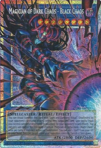 [CORI-EN027] Magician of Dark Chaos - Black Chaos {Extended Art} (Ultra Rare)<1st>