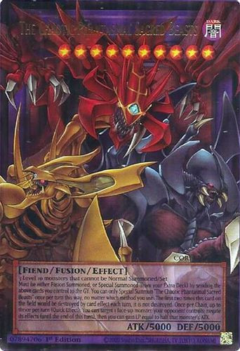 [CORI-EN029] The Chaotic Sacred Beasts {Extended Art} (Ultra Rare)<1st>