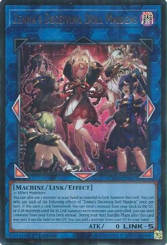 [CORI-EN043] Zenna's Deceiving Doll Maidens (Ultra Rare)<1st>