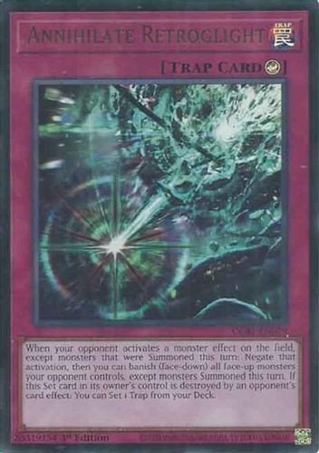 [CORI-EN079] Annihilate Retroglight (Ultra Rare)<1st>