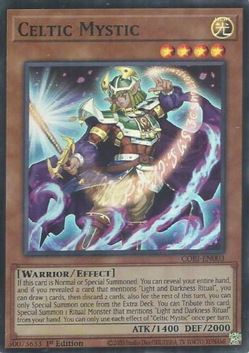 [CORI-EN003] Celtic Mystic (Super Rare)<1st>