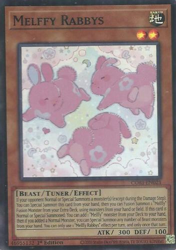 [CORI-EN021] Melffy Rabbys (Super Rare)<1st>