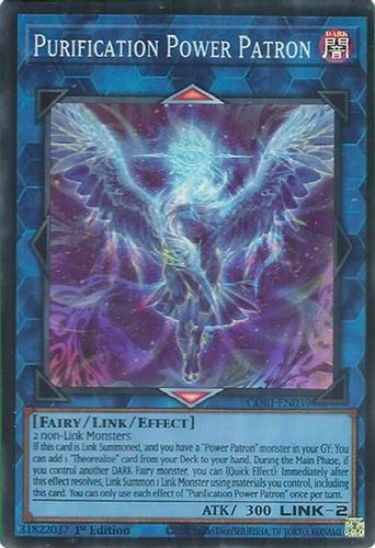 [CORI-EN039] Purification Power Patron (Super Rare)<1st>