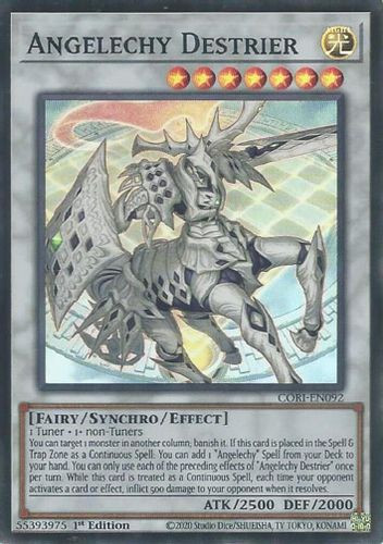 [CORI-EN092] Angelechy Destrier (Super Rare)<1st>