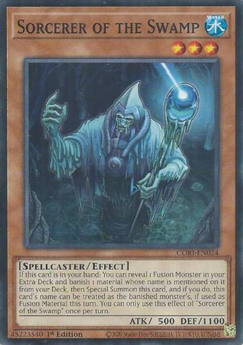 [CORI-EN024] Sorcerer of the Swamp (Common)<1st>