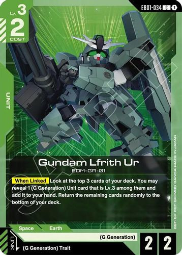 [EB01-034](C) Gundam Lfrith Ur