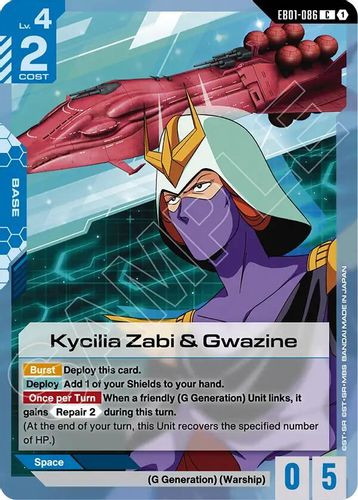 [EB01-086](C) Kycilia Zabi & Gwazine