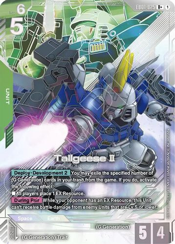 [EB01-025](R+) Tallgeese II {Alt Art} {Foil}
