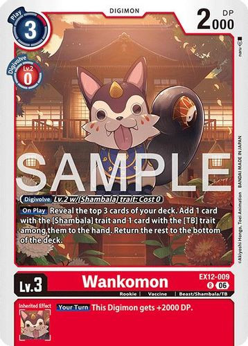 [EX12-009](R) Wankomon (Foil)