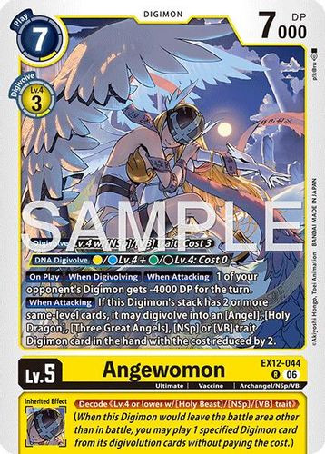 [EX12-044](R) Angewomon (Foil)