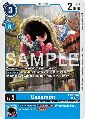 [EX12-020](U) Gasamon