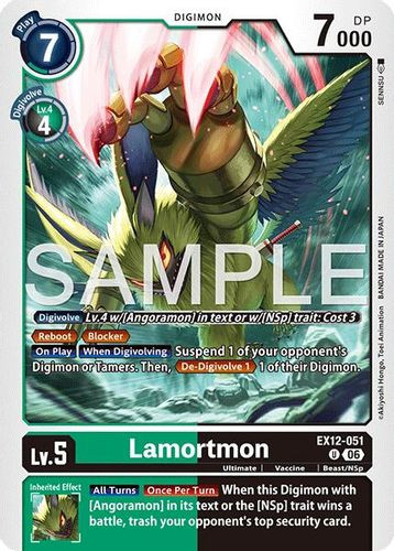[EX12-051](U) Lamortmon
