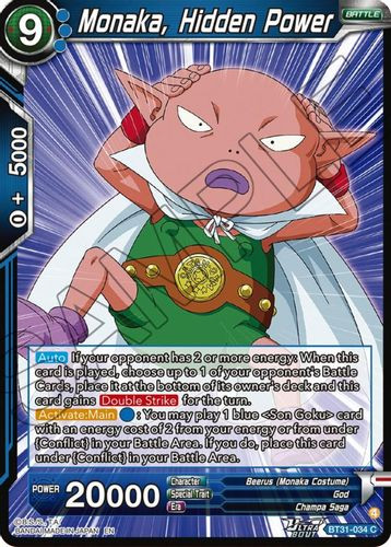 [BT31-034](C) Monaka, Hidden Power