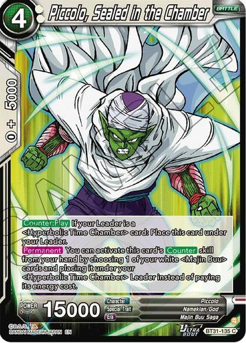 [BT31-135](C) Piccolo, Sealed in the Chamber