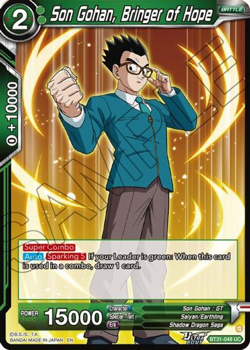 [BT31-048](UC) Son Gohan, Bringer of Hope (Foil)