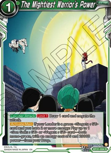 [BT31-054](R) The Mightiest Warrior's Power (Foil)