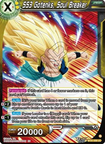 [BT31-058](UC) SS3 Gotenks, Soul Breaker (Foil)