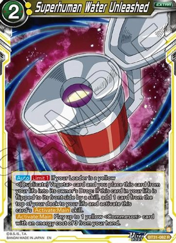[BT31-082](R) Superhuman Water Unleashed (Foil)