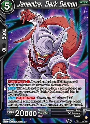 [BT31-107](R) Janemba, Dark Demon (Foil)