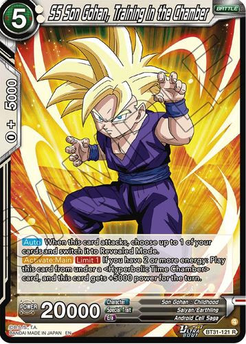 [BT31-121](R) SS Son Gohan, Training in the Chamber (Foil)