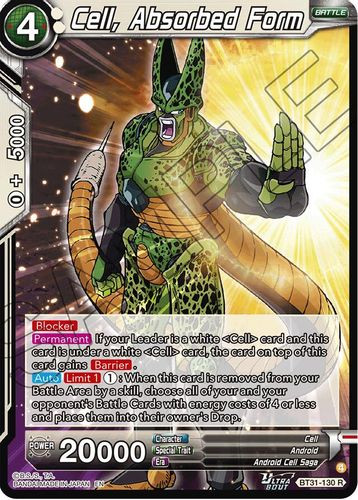 [BT31-130](R) Cell, Absorbed Form (Foil)