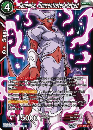 [BT31-016](SR) Janemba, Concentrated Hatred (Foil)