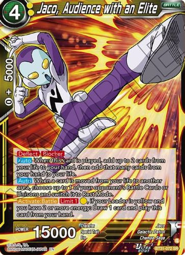 [BT31-072](SR) Jaco, Audience with an Elite (Foil)