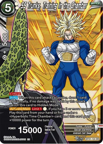 [BT31-124](SR) SS Trunks, Training in the Chamber (Foil)