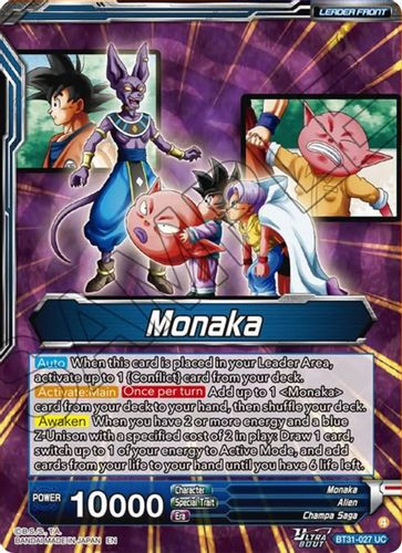 [BT31-027](SLR) Monaka // Monaka, the Strongest Fighter (Foil)