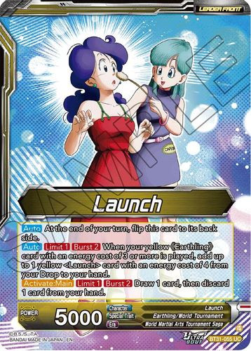 [BT31-055](SLR) Launch // Launch, Transformed (Foil)