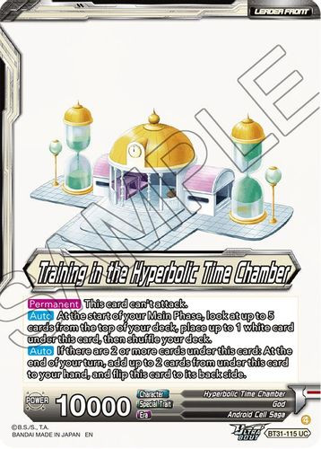 [BT31-115](SLR) Training in the Hyperbolic Time Chamber // Completed Training in the Hyperbolic Time Chamber (Foil)