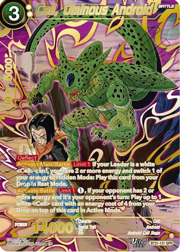 [BT31-131](SPR) Cell, Ominous Android (Foil)