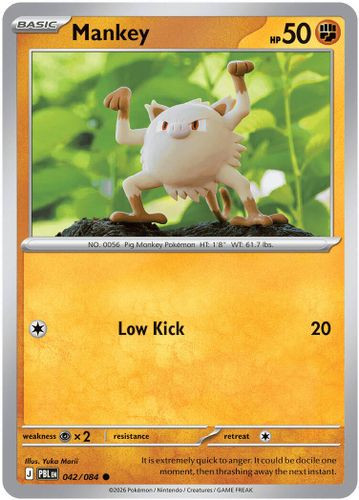 |ME05|[PBL-042/084](C) Mankey {Reverse Holo}