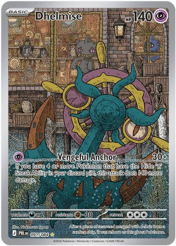 |ME05|[PBL-091/084](GR) Dhelmise {Holo}